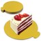 Spec101; Spec101 Mini Round Cake Boards Bulk 100pk - 3.5in Cake Drum Gold Serving Plates; Category:Serveware; Image:2